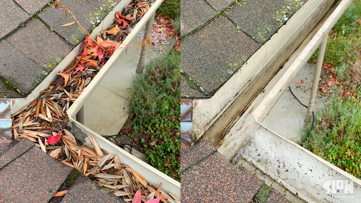 HOA gutter cleaned in Silicon Valley, CA