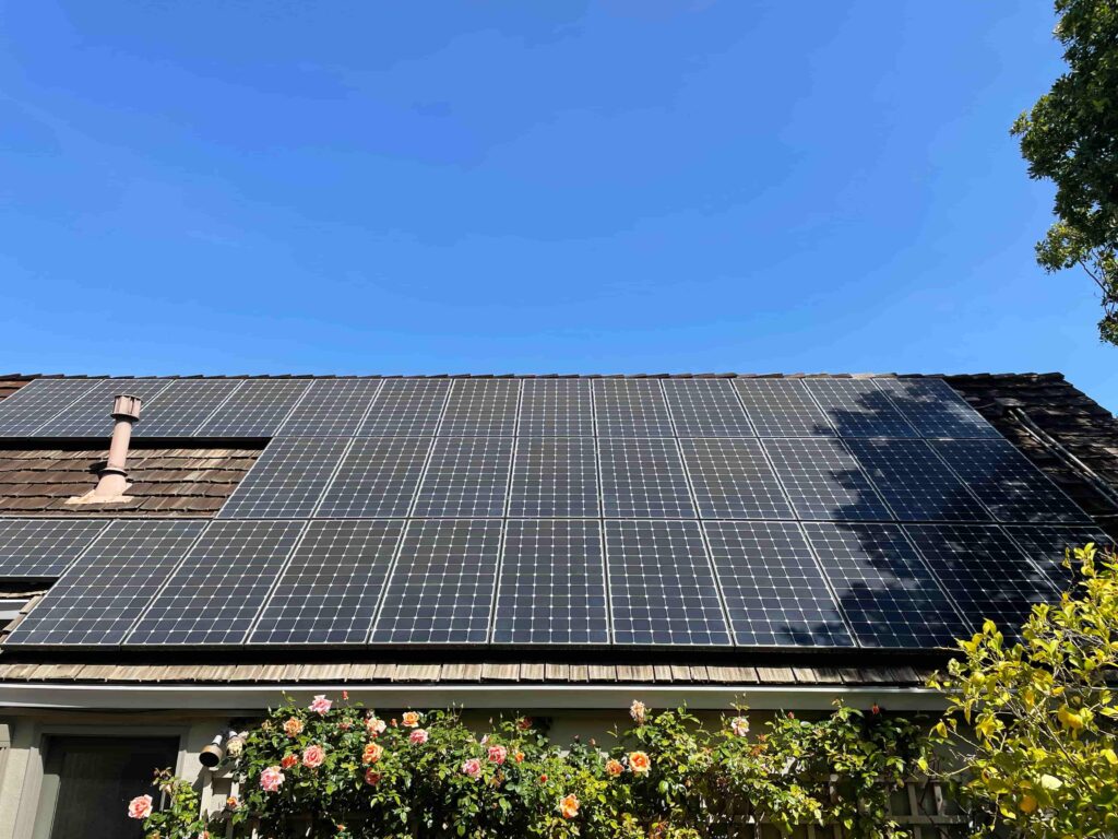 Solar panel cleaning in Silicon Valley, CA