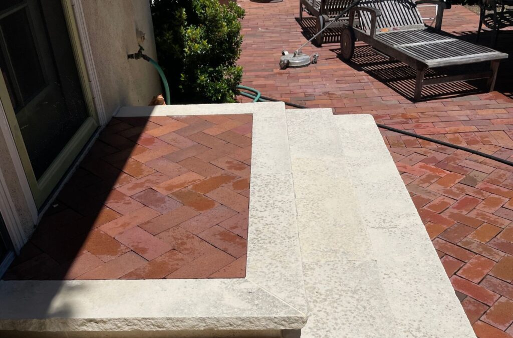 A Slon Exterior Care professional working on a Redwood City, CA property, showcasing dependable local service and results. Pressure Washing near me.