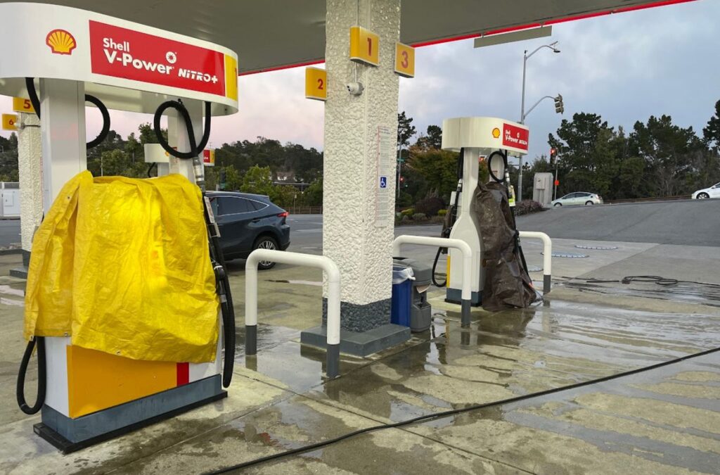 Slon Exterior Care crew delivering gas station cleaning in Campbell, CA improving safety and appearance for local businesses