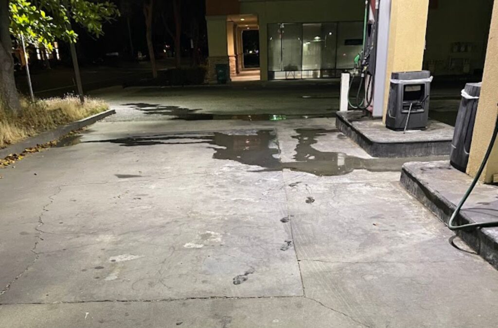 Slon Exterior Care expert delivering gas station cleaning in Milpitas, CA with high-quality tools and trusted service. Gas Station Cleaning Near Me