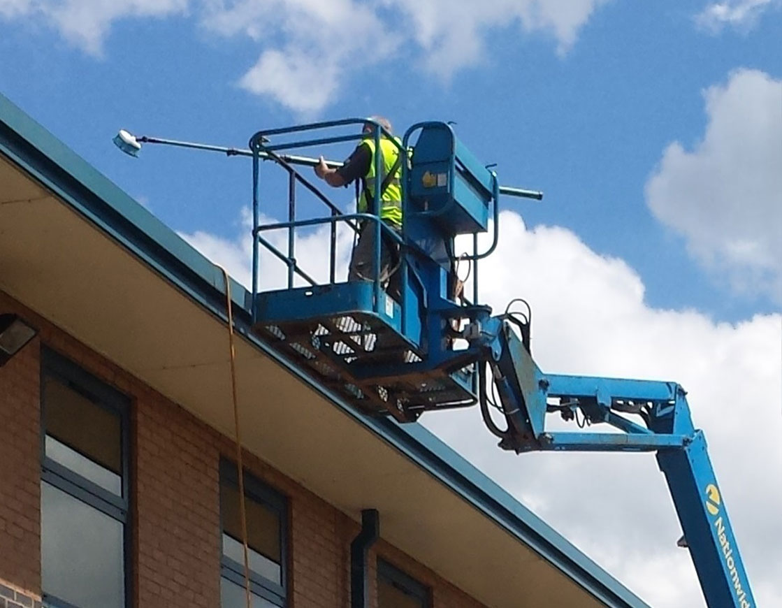 HOA Gutter Cleaning service for multi-unit developments
