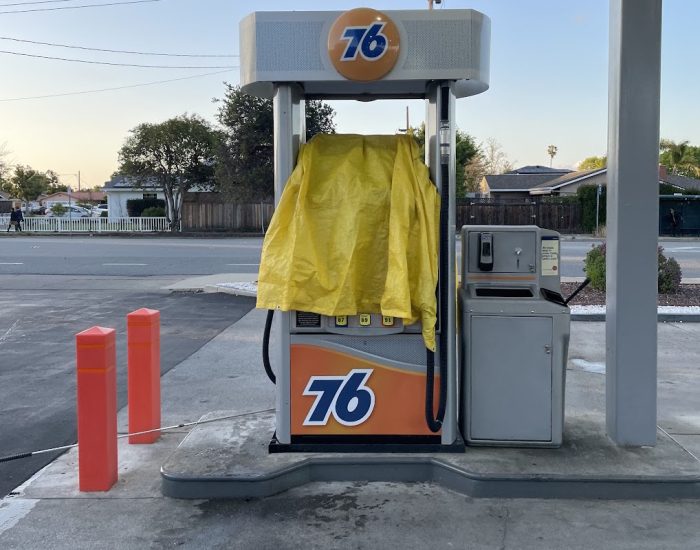 76 gas station cleaned in Silicon Valley, CA